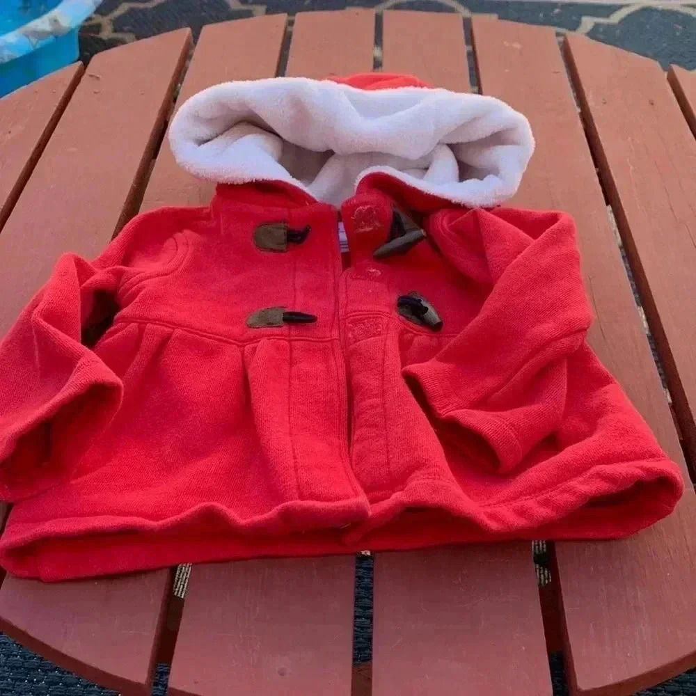 (5 for $25) Carters midweight coat with hood